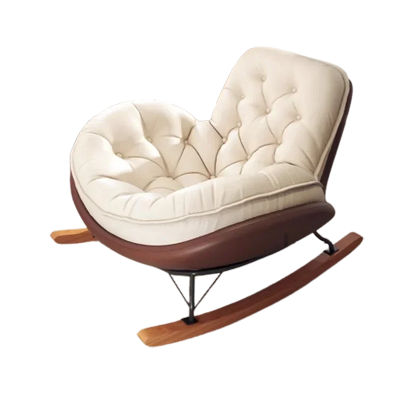 Sedie a dondolo reclinabili Camera da letto nordica Sedie di design per adulti Divano moderno pigro Muebles Para El Hogar Mobili Soggiorno