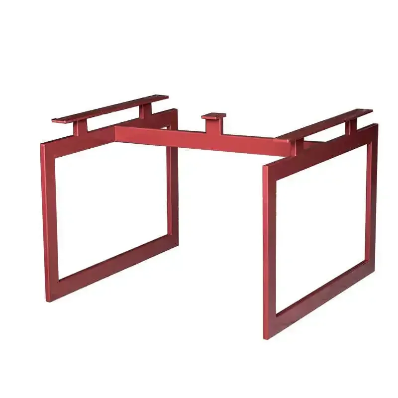 I-shaped rectangular table bracket, desk computer table designer, desk foot, metal table rack