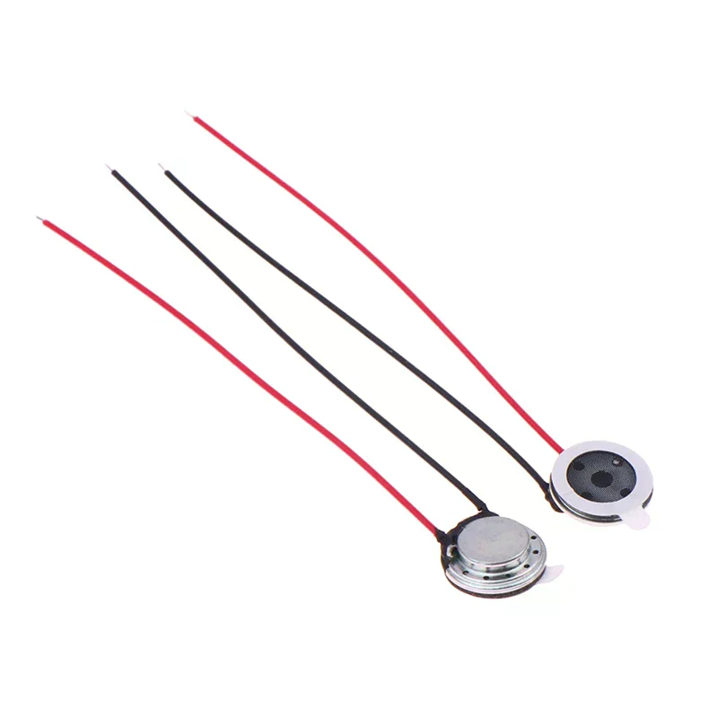 8Ω 0.5W/1W Mini Speaker 5/10Pcs - 10mm Ultra-slim Round Horn for Phone & Computer Audio DIY, Micro Speaker Replacement