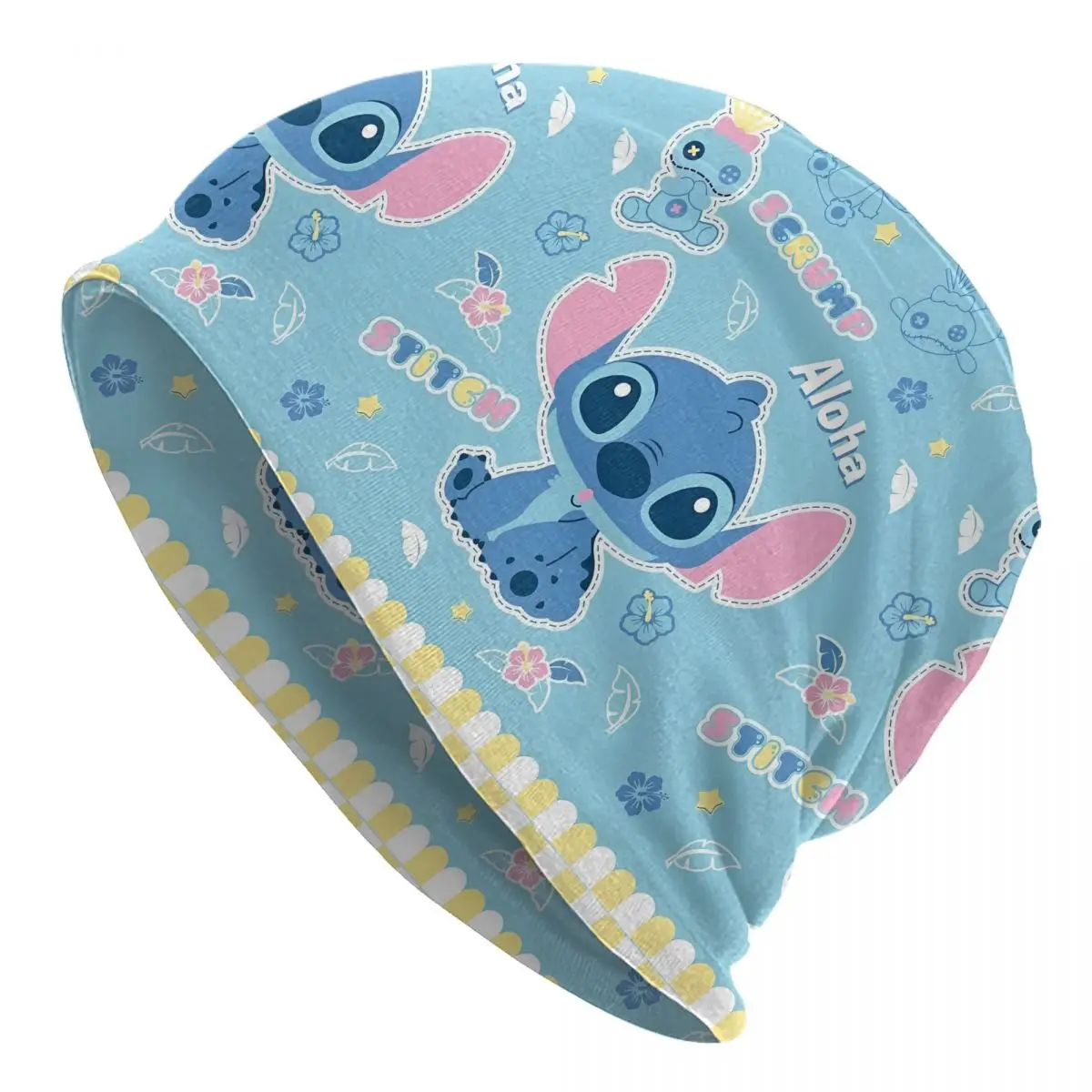 

Милая шляпа с мультяшным рисунком, осенне-зимняя уличная шапка Skullies, милая кавайная весенняя кепка унисекс двойного назначения