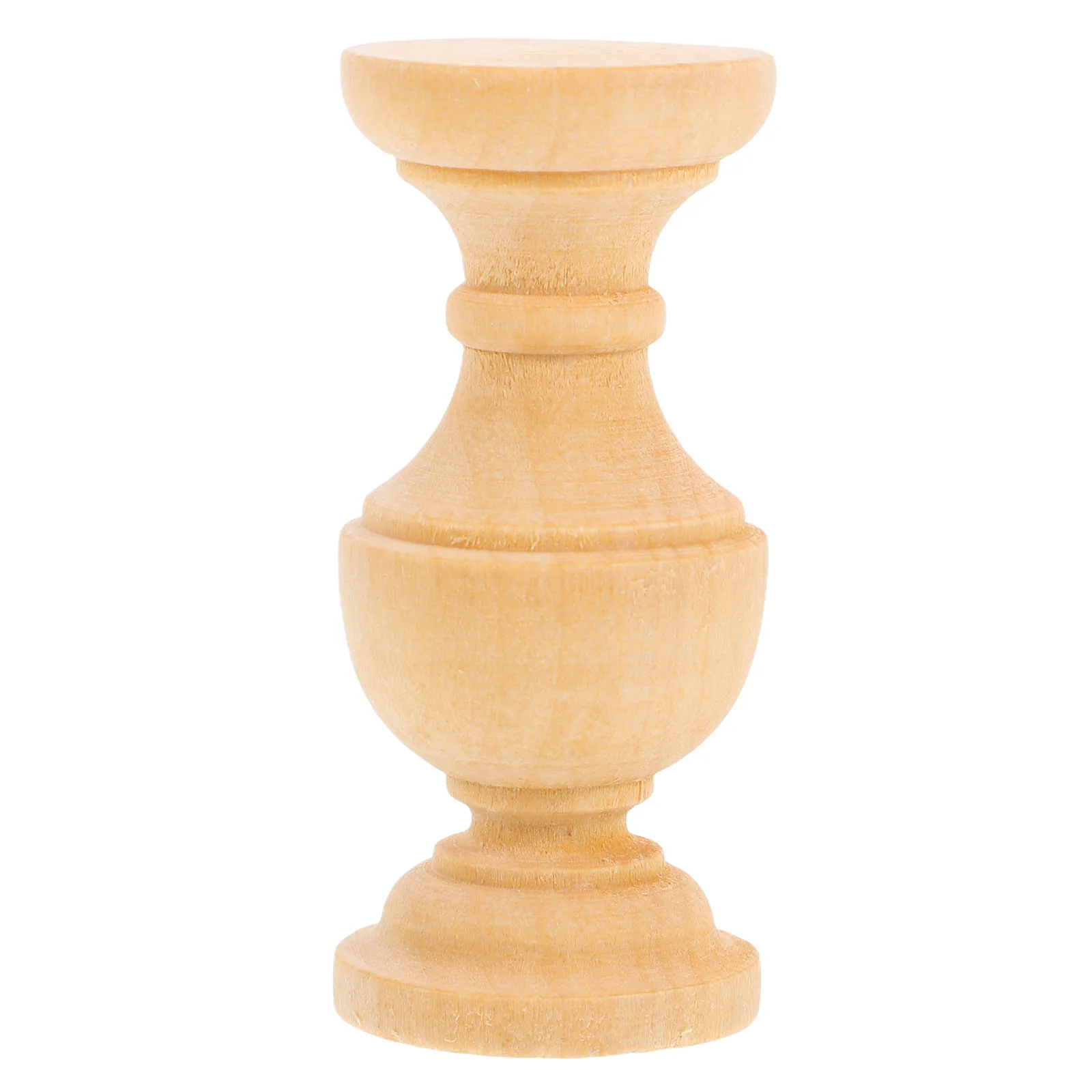 

Solid Wood Column Rail Spindles Railing Indoor Decorate Banister Kit Iron Stair Balusters Replacement Chair