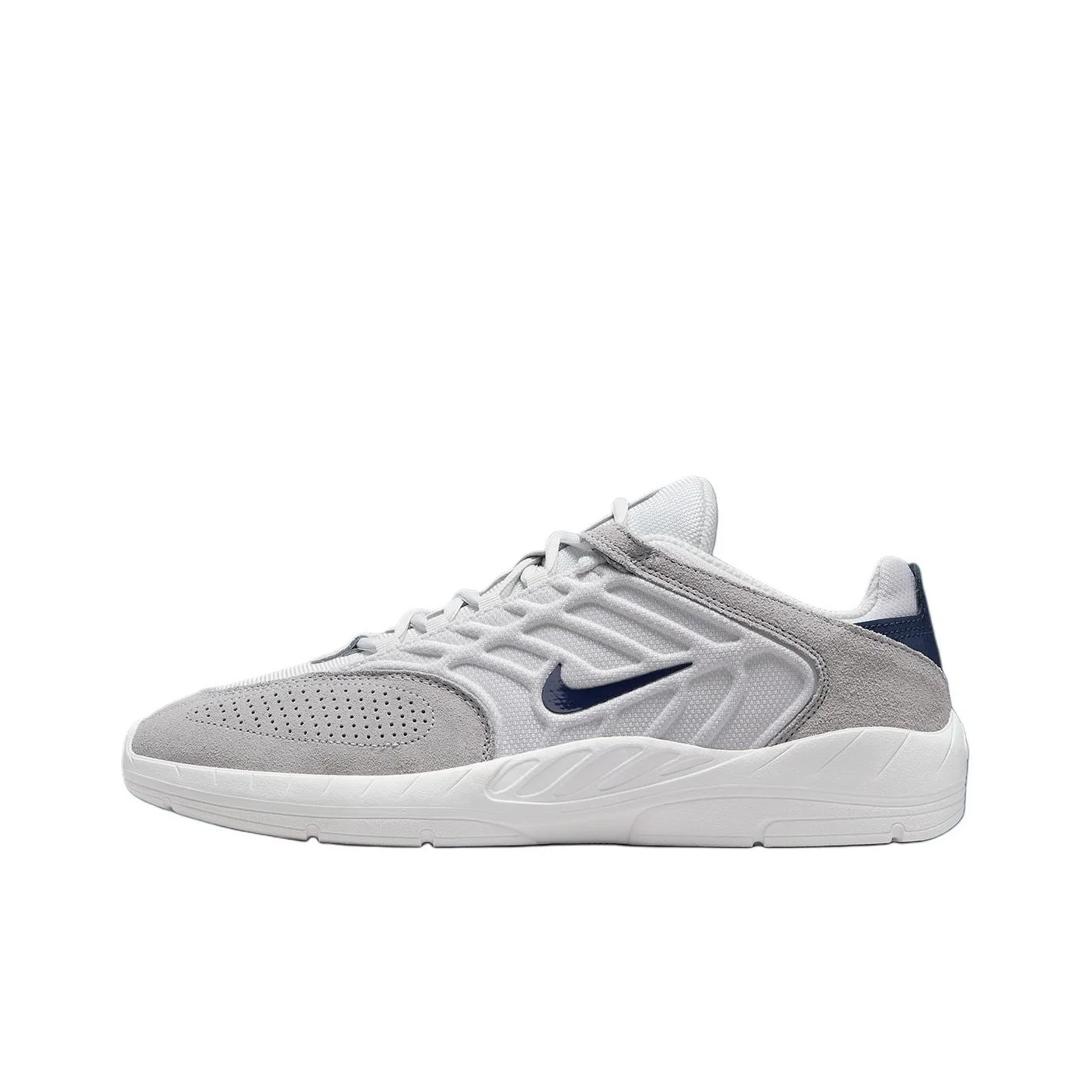 Nike Sb Vertebrae Casual Shoes Men's Low Top White Gray FD4691-002