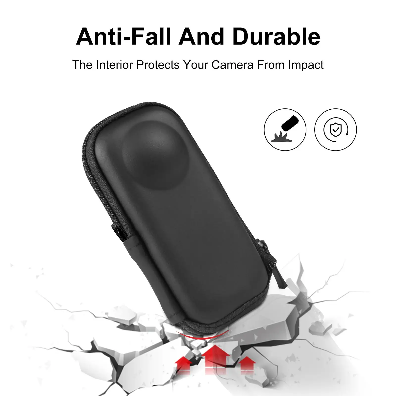 PULUZ для камеры Insta360 X4, портативный чехол, сумка для хранения, аксессуары для панорамной камеры