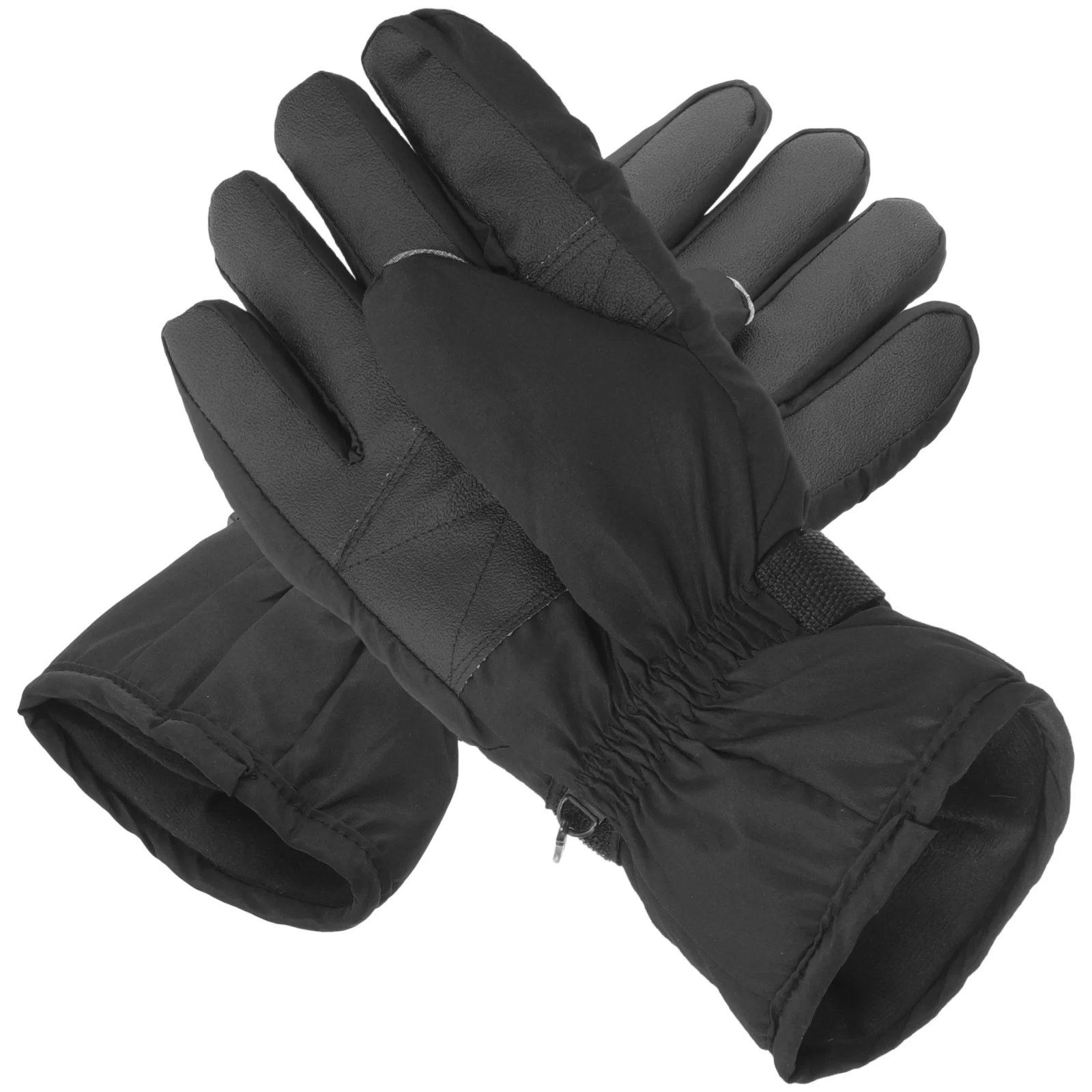 

Heated Gloves Large Size Adjustable Wrist Warm Powered Thermal Gloves with Instant Heat for Camping Climbing Running