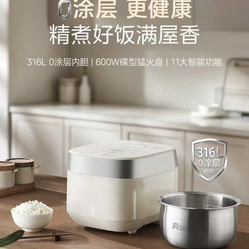 304 Stainless Steel Inner Pot Rice Cooker Multi Function Smart Timing Warm Keeping Home Rice Maker For 1-8 People