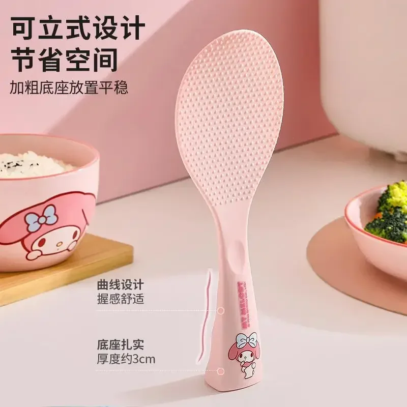 

MINISO Cinnamoroll Anime Kawaii Rice Spoon Cute My Melody Ins Cartoon Non Stick Cooker Home Tableware Lovely Gifts for Girls