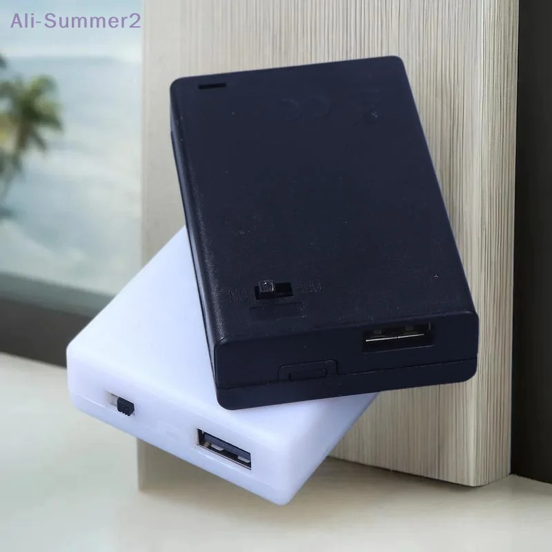 {MX} 3AA 4.5V AA Battery Case AA Battery Holder With Switch With USB/Line DIY Power Bank Accessories