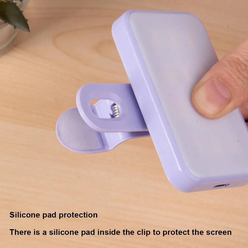 Mini LED Photography Fill Light Portable For Selfie Beauty Mobile Video Conferencing Clip-on Mobile Phone Fill Light New