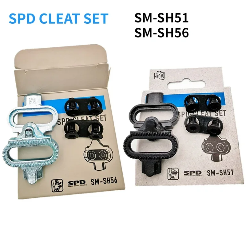 

Shimano SPD CLEAT SET SM SH56 SH51 Stollen MTB Bike Release Multi-Release Pedal Stollen w/Cleat Mutter Platten Float berg Paar