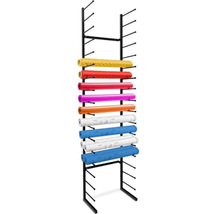 

Wall Mount Blueprint Holder Storage Organizer - 34 Slot 17-Tier Blue Print Storage Rack for Poster Construction Paper Map Stora