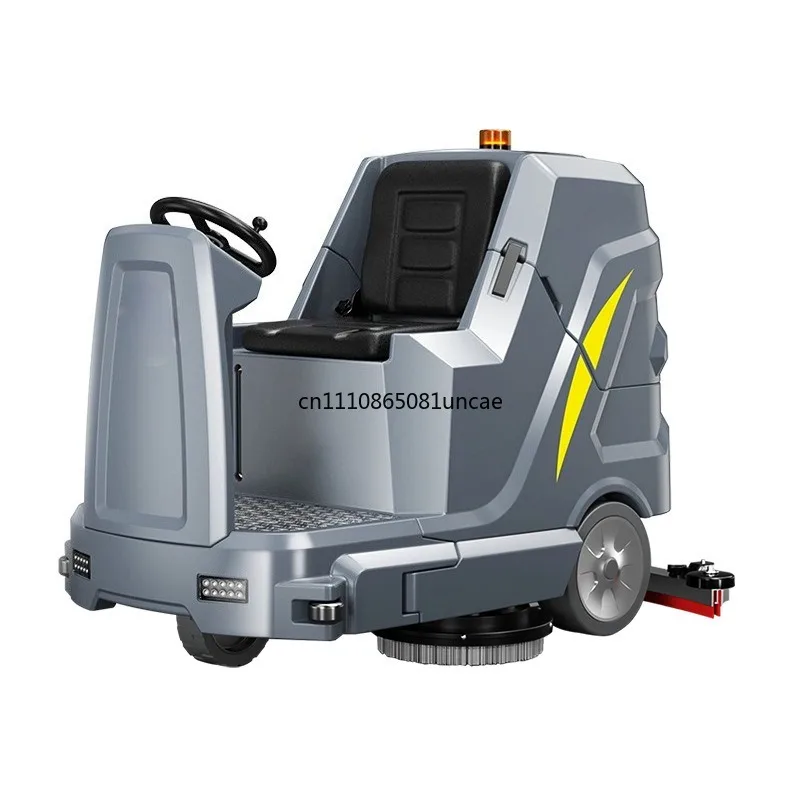 Ride-On Industrial Floor Scrubber Dryer Commercial Cleaning Machine All-in-one Wash & Vacuum For Mall Supermarket Parking Garage