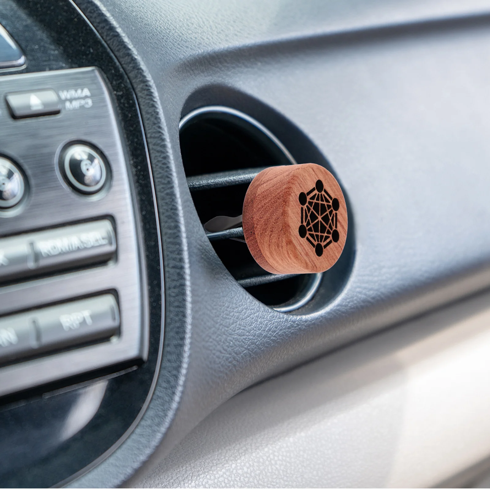 

Vent Aroma Diffuser Wood Essential Oil Diffusing Air Freshener For Car Interior Car Decor Wooden Craft Fragrance Perfume