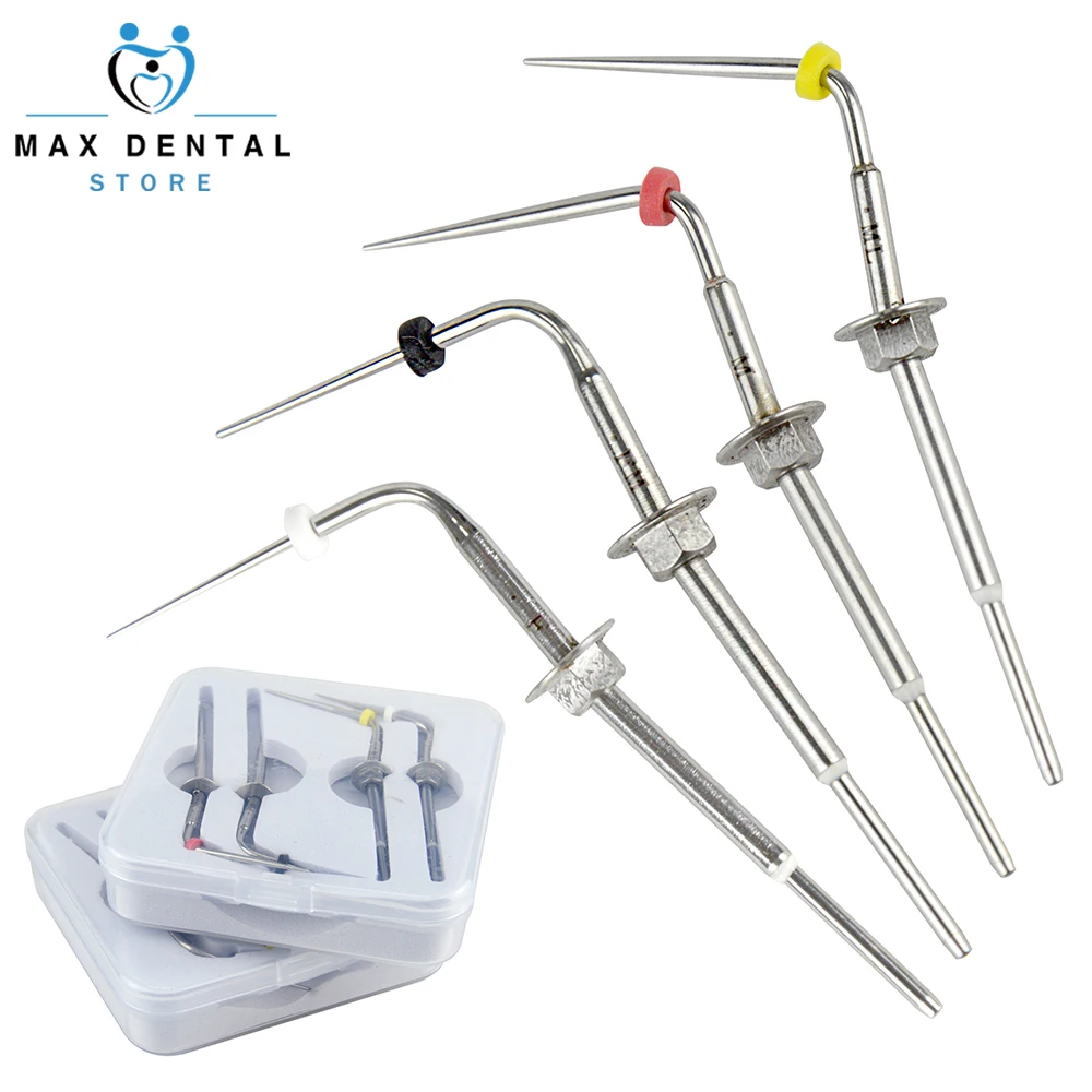 Dental Endo Obturation System Gutta Percha Pen Heated Tips F/XF/FM/M Root Canal Tips Dentist Hot Melt Filling Heating Pin