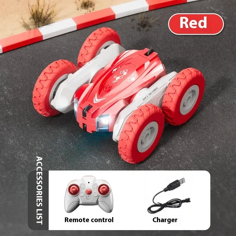 New Toy Twist Car Wireless Remote Control Car Hot Selling Double Sided Omnidirectional Drift Mini Stunt Children's Companion Toy