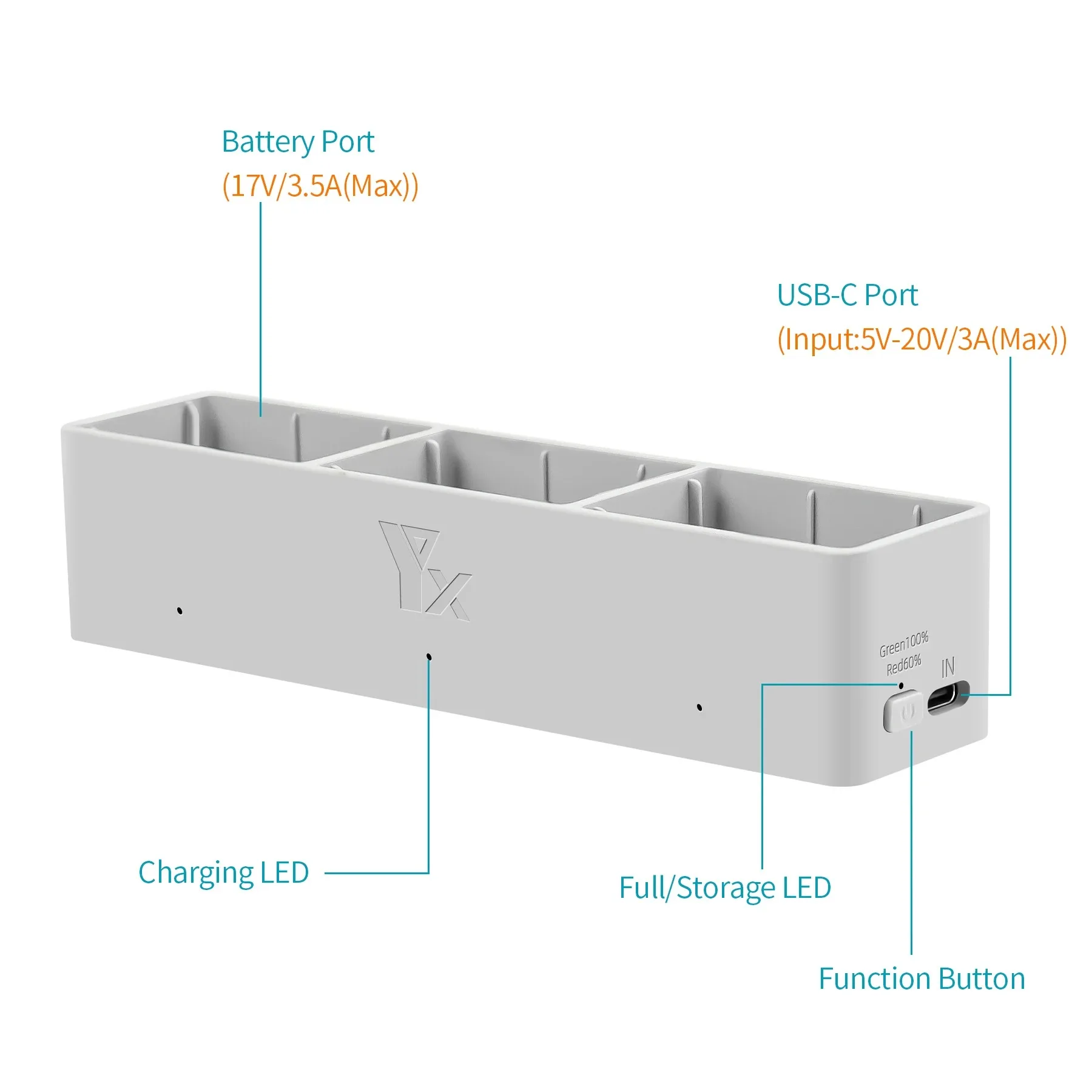 

Для DJI AVATA 2 Hub для быстрой зарядки, 3-сторонний аккумулятор для дрона, менеджер быстрым зарядным устройством, интеллектуальный полетный внешний аккумулятор, безопасный аксессуар Avata2