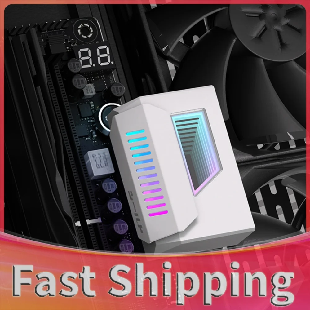 Mainboard Motherboard Power Supply Cable Modular Female To Male Power Adapter 24-Pin Angle Adapter DIY Mounting Accessessory