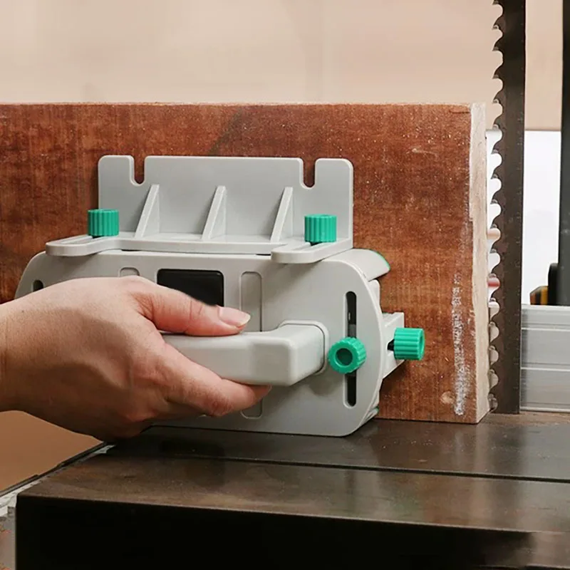 New grey 3D Safety Push Handle Flip-Up macchina per incidere sega a nastro sega a nastro righello a spinta per la lavorazione del legno Anti-taglio fai da te