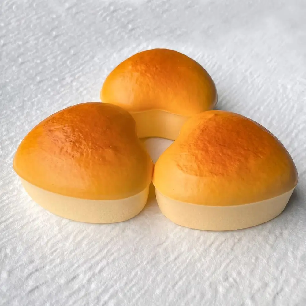 Sensory Slow Rebound Cheese Cake Squeeze PU Pinch Bread Squeeze Kneading Soft Sensory Fidget Practical Jokes