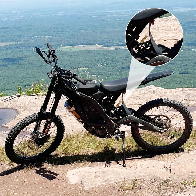 Tył motocykla amortyzacja osłona przeciwbłotna tylna amortyzująca osłona przeciwpyłowa błotnik dla sur-ron Surron Light Bee Segway X260