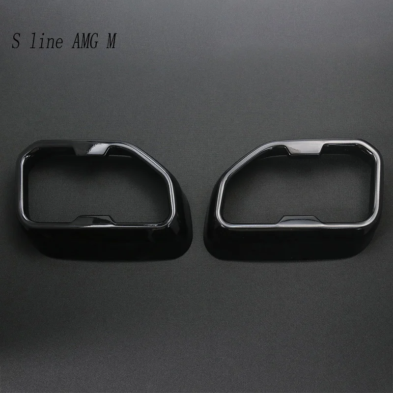 For BMW X3 G01 2018-2023 Car Tail Exhaust Pipe Outlet Muffler Pipe Cover Decoration Tail Throat Bracket Trim Auto Accessories