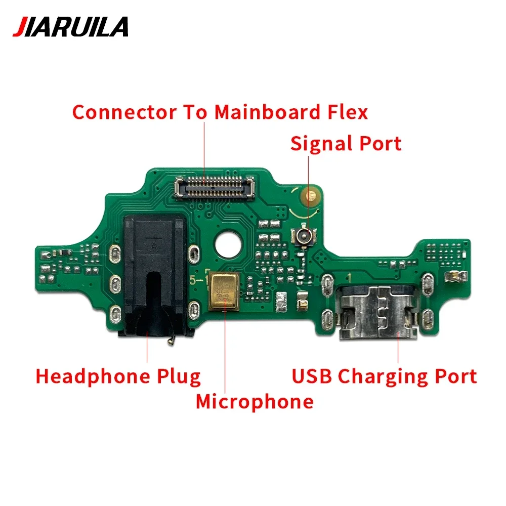 For Infinix Hot 9 10i 11 11S 20 30 S3X Note 8 Note 12 Dock Connector Micro USB Charger Charging Port Flex Cable Microphone Board