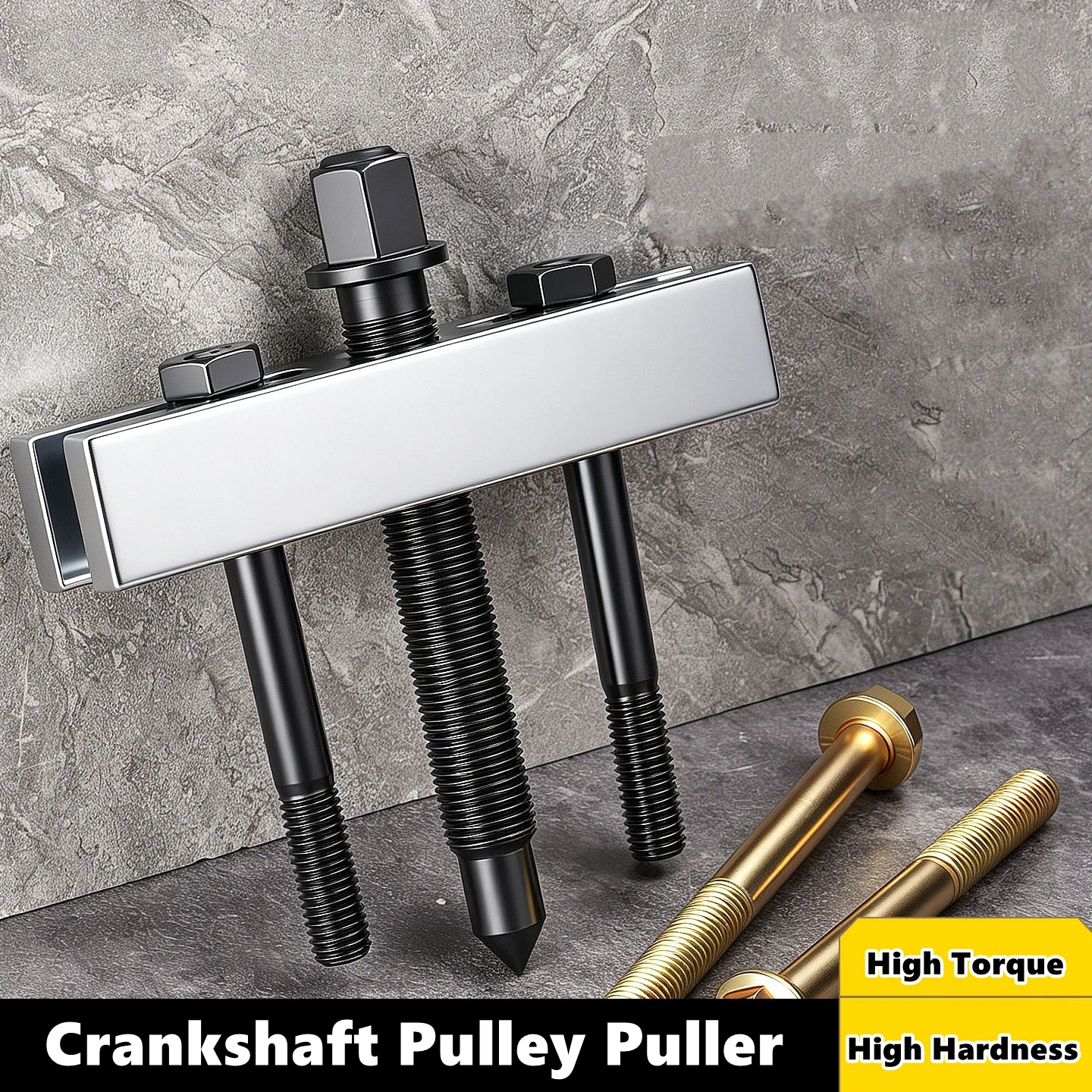 Crankshaft Belt Pulley Puller Removal Pulley Tool Fan Impeller Puller Motor Steering Wheel Puller Removal Tool For Auto Tool