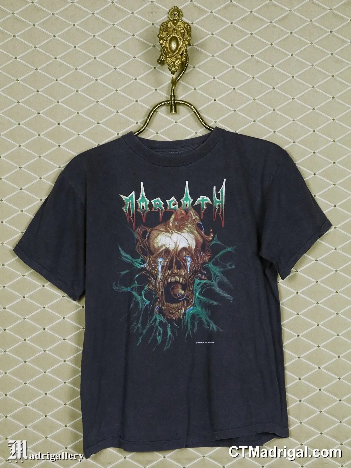 Morgoth Tour T-shirt Black Tee Shirt Vintage Rare Death