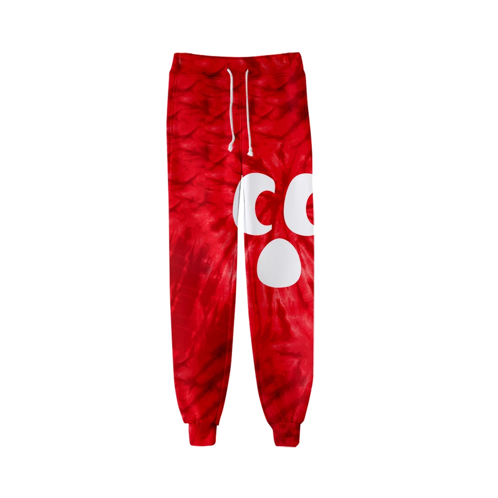 Craftee Face Tie dye Sweat Pants 3D Joggers Pants Casual Trousers Boys Girls Cosplay Sweatpants Pantalon Homme