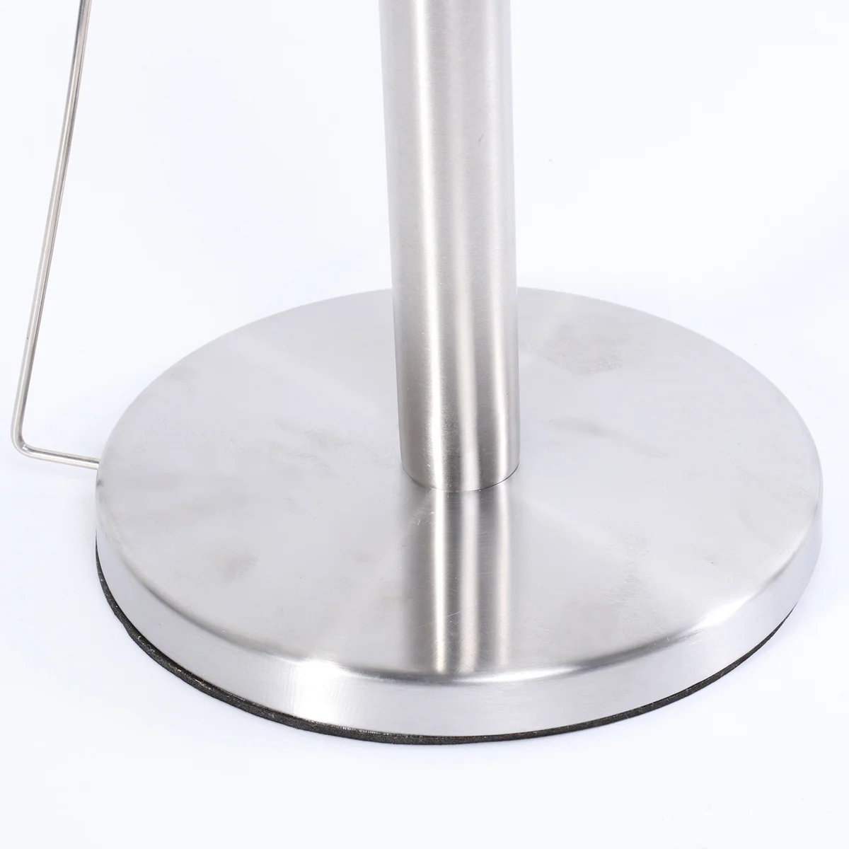 1Pcs Stainless Steel Paper Holder Stable Bottom Easy Clean Kitchen Bathroom Upright Towel Stand Tissue Roll Holder