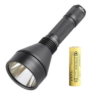 Powerful Convoy Flashlight LED LUMINUS SFT40 2000lm Super Bright Torch 21700 Battery for Outdoor Camping Hiking Emergency