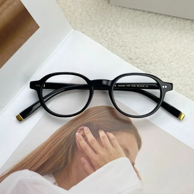 Customized Classic Glasses PETIE Retro Art Radiation Protection and Blue Light Myopia Original Design Fashion Business Optics.