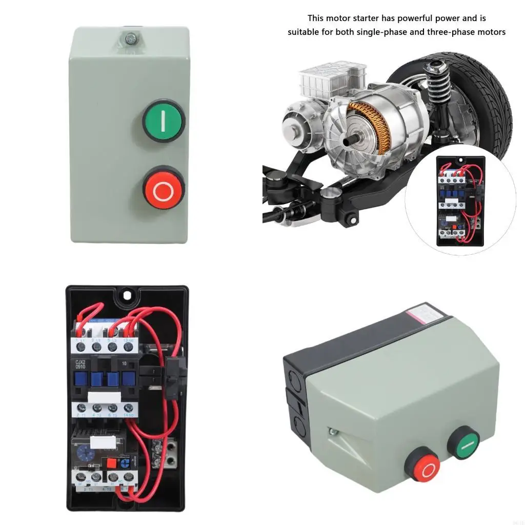 

964E 220V Магнитный стартер пластиковый корпус.