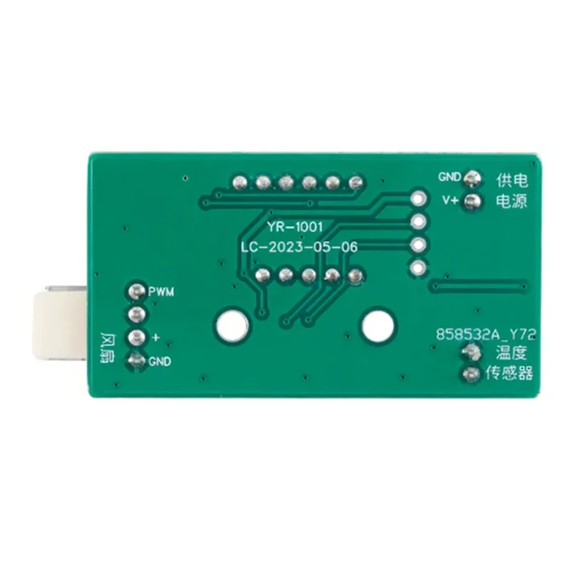 New DC 12V PWM Temperature Detector Probe Controller Module 4-Wire Temperature Fan Controller Governor For PC Fan STK IC