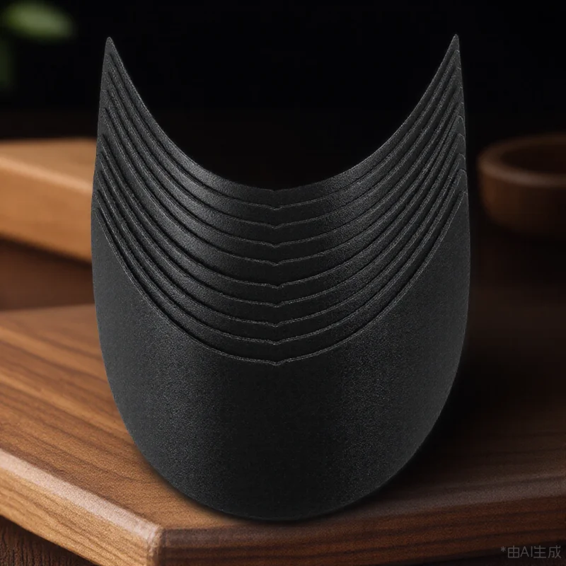 

10pcs Hat Brim Replacement Inserts Caps Liner Shaper Support Black Lightweight Compact Design Practical Hat Accessories