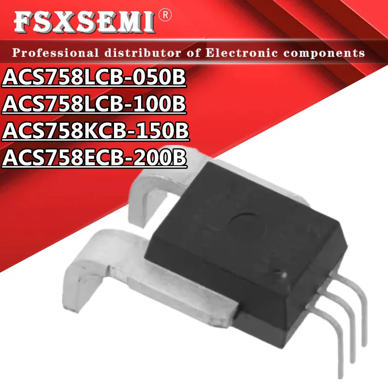 

1PCS ACS758LCB-050B-PFF-T ACS758LCB ACS758 ACS758LCB-050B ACS758LCB-100B 100A ACS758ECB-200B 200A ACS758KCB-150B- 50A sensor