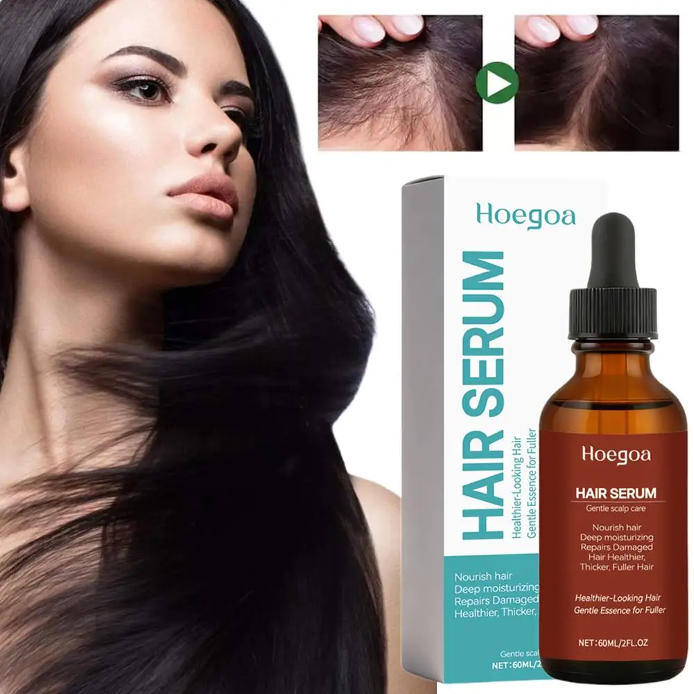 60 مللي مصل إعادة نمو الشعر أفريقيا مجنون الجر الثعلبة مصل مكافحة كسر الشعر رشاقته علاج تساقط الشعر رذاذ للرجل Wom P1G0