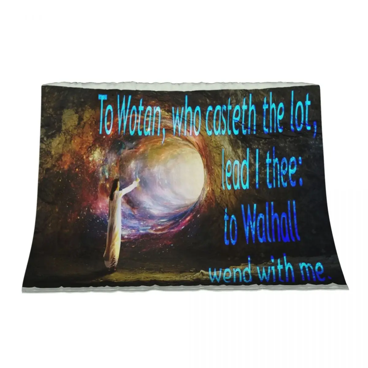 

Richard Wagner - The Valkyrie Throw Blanket Plaid Soft Plush Plaid anime Sleeping Bag Blankets