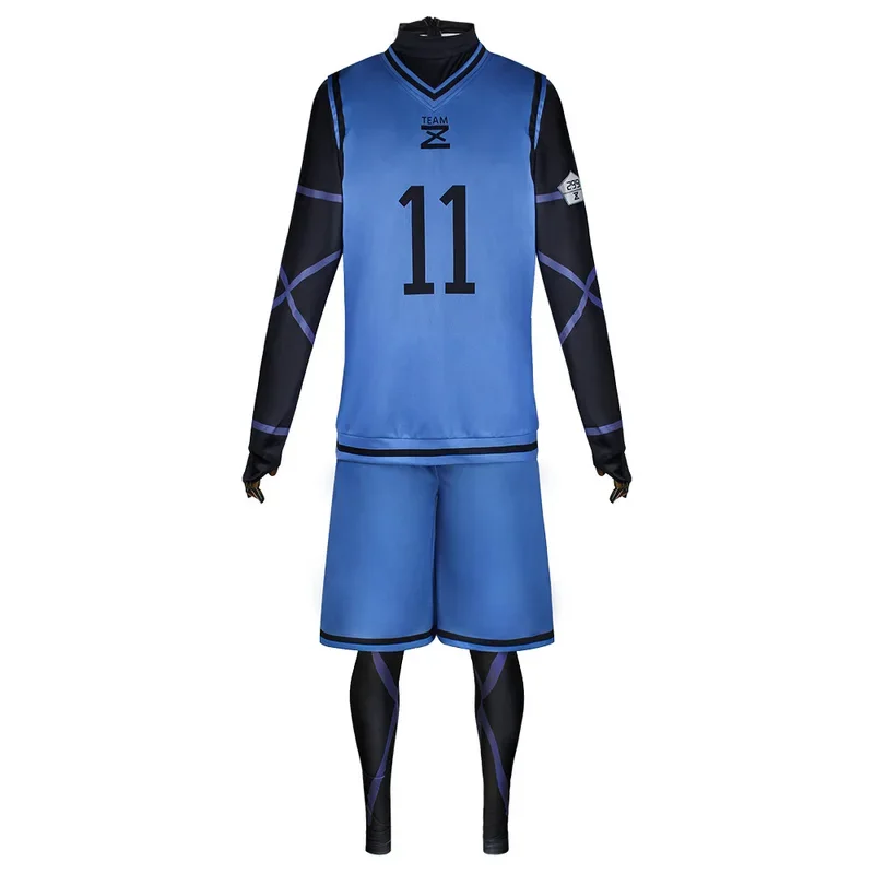 2025 New Anime Blue Lock Jersey Football Club Sportswear T-Shirt Men Isagi Yoichi Cosplay Costume Chigiri Rensuke Kunigami abc