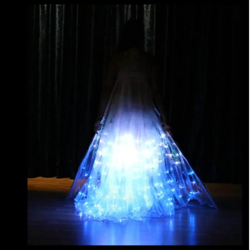 Ailes de papillon scintillantes à LED pour adultes, olympiques de performance Everak, éclairage coloré, fête d'Halloween et de festival, décor de carnaval