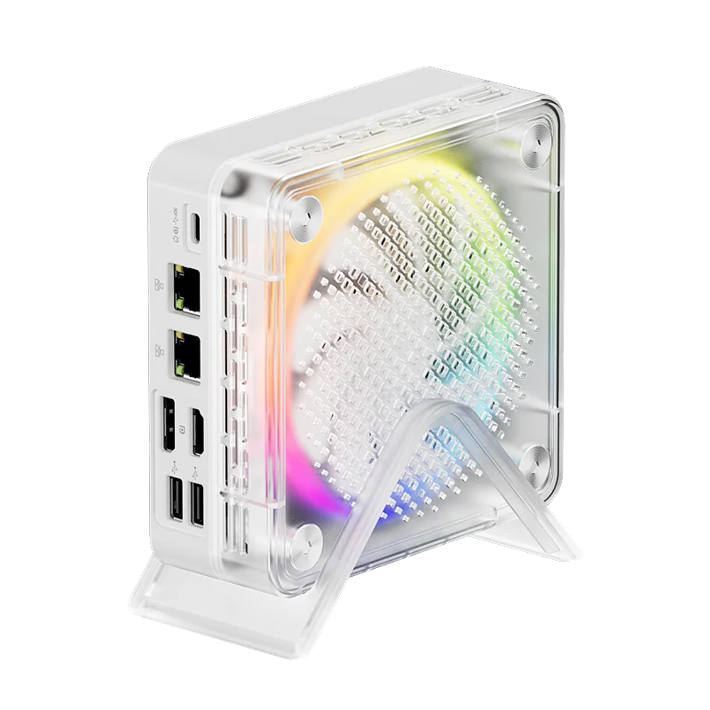 Тройной мини-ПК с дисплеем высокой четкости 4K AMD R9 6900HX 7940H Dual 2.5G LAN HD DP Type-C R7 7735H Настольный офисный/домашний компьютер