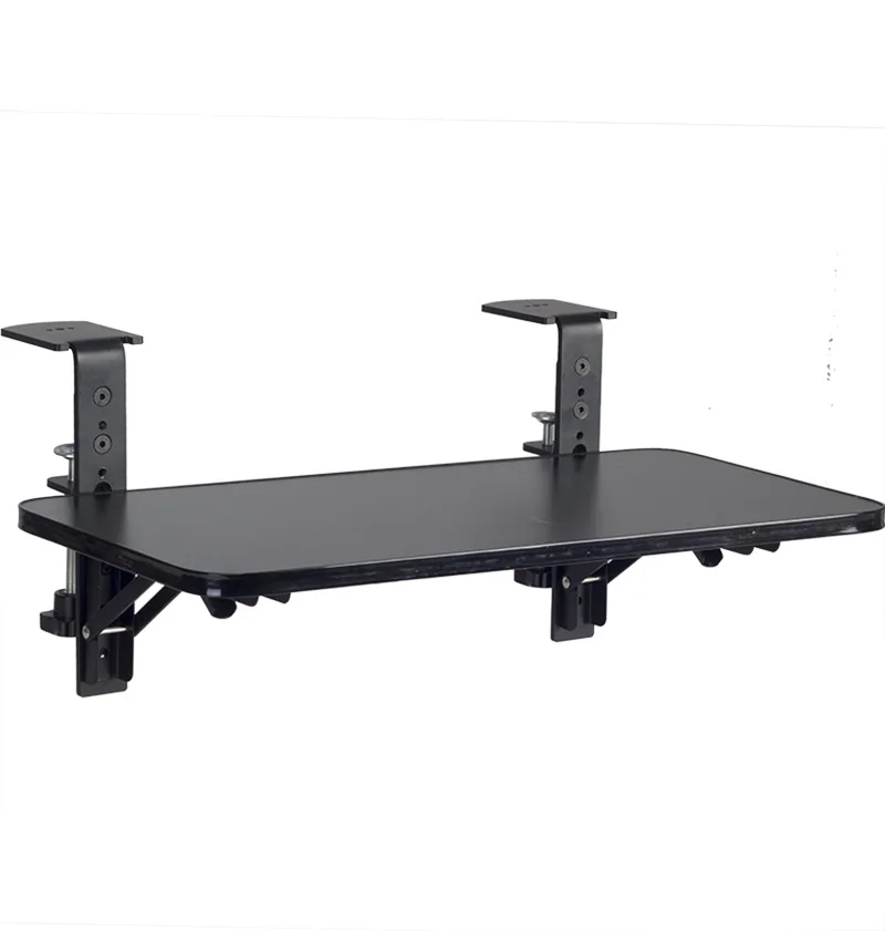 Panel height adjustable non-punching computer hand bracket mouse pad