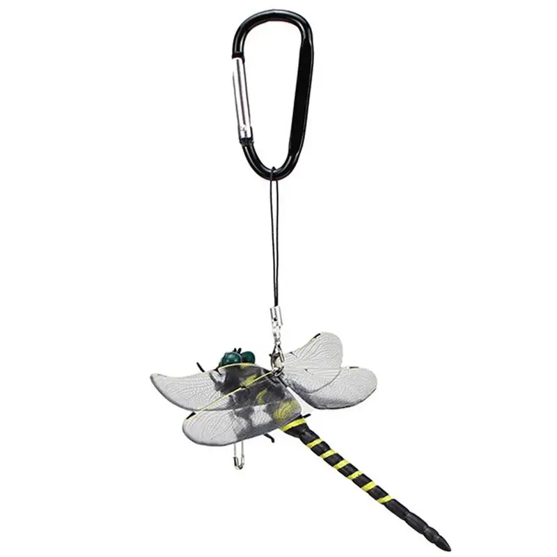 

Dragonfly Clip On Realistic Simulated Dragonfly Artificial Fake Dragonflies Large Size For Effective Fly Repelling For Indoor &