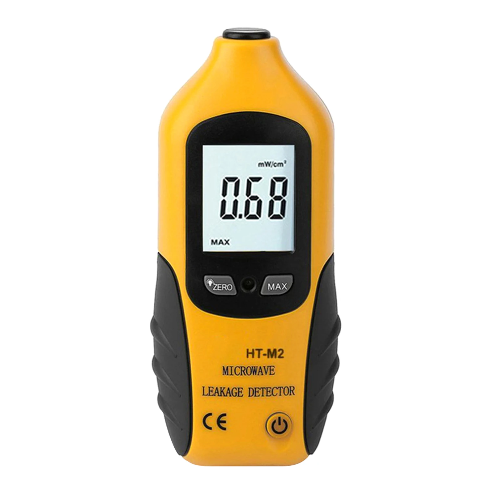 HT-M2 Digital Microwave Leakage Detector 0-9.99mW/cm² LCD Audio Visual Alarm Tester For Home Kitchen Appliance Safety Inspection