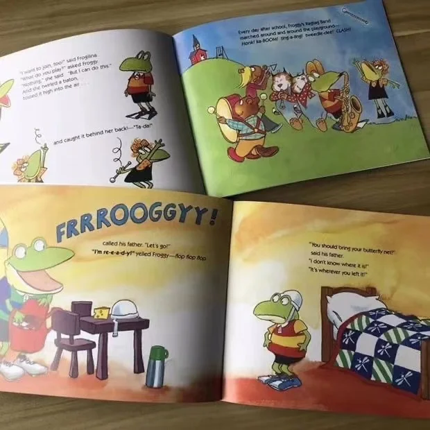 21 Books/Set I Can Read Froggy Kids Classical Story Children Early Education English Picture Storybook