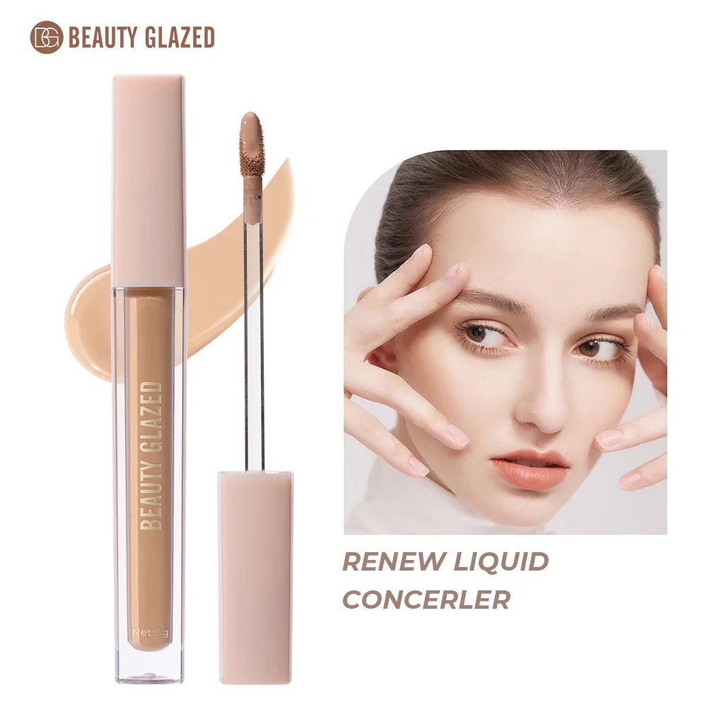 خافي عيوب التغطية الكاملة من بيوتي جلاز، خفيف الوزن، يدوم طويلاً، تصحيح، أغطية، هيدرات، هايلايت، لمسة نهائية من الساتان، ملابس طوال اليوم #4