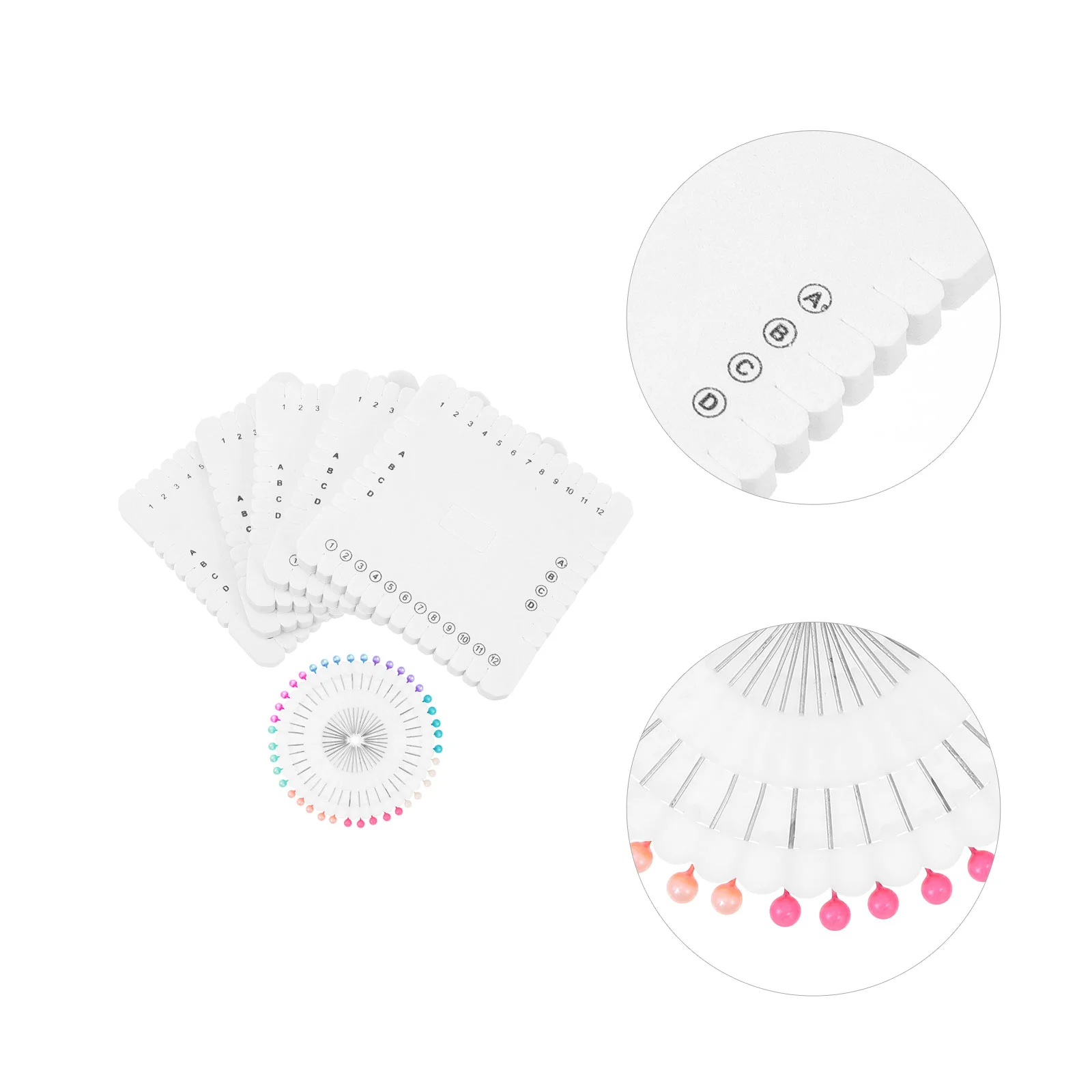 

Woven Positioning Board Kumihimo Beading Plate Handmade Weaving Disk DIY Sewing Tools Braiding Jewelry