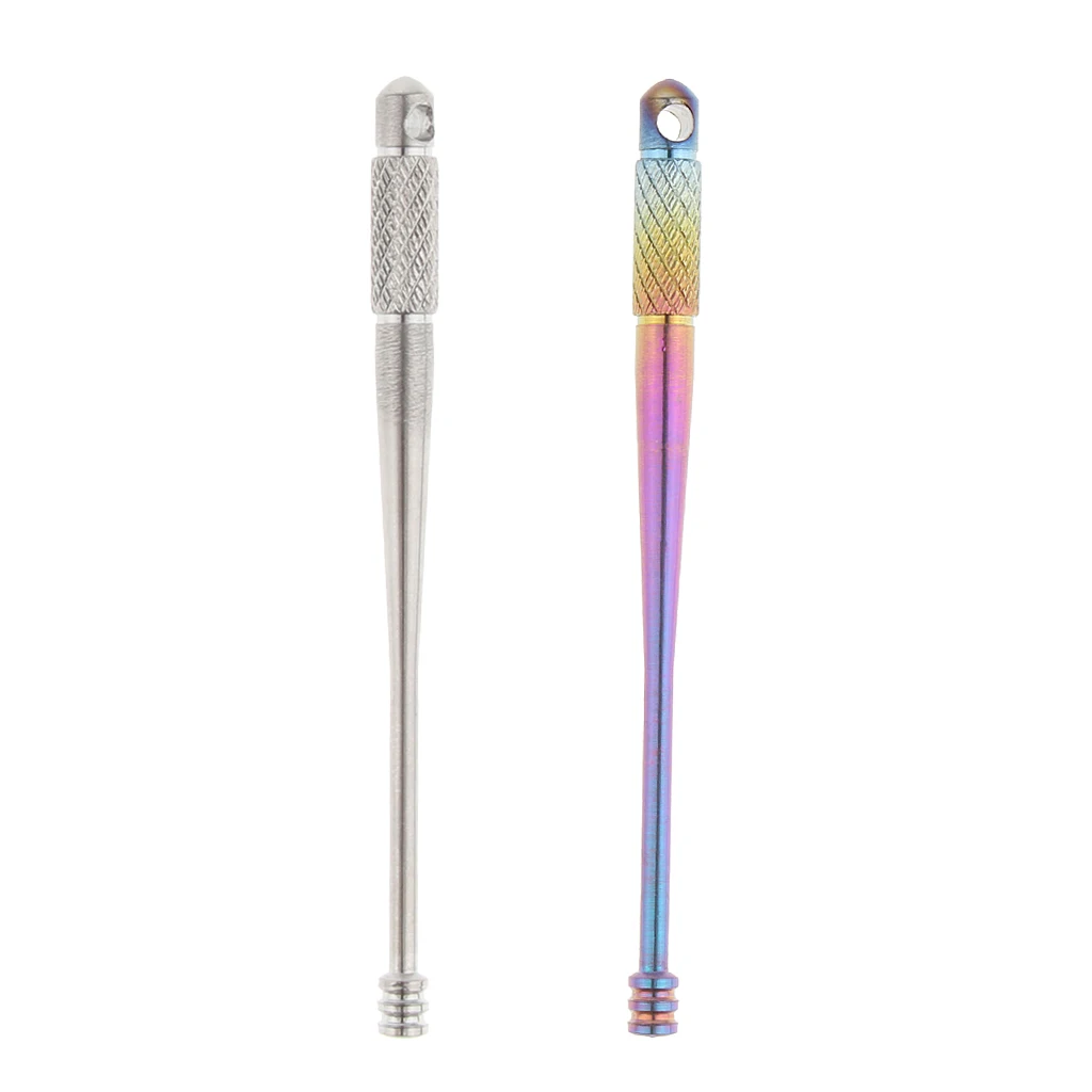 

Ear Pick Ear Curette, Titanium Earwax Removal Tool with Three Grooves And