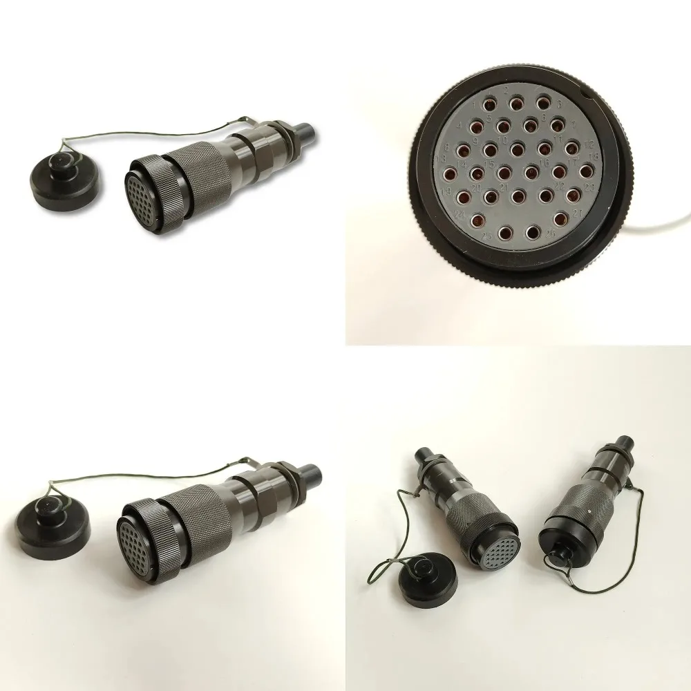 NK27 Female‑Socket Connector, Terminal‑Accessory for 12‑Channel Seismic‑Survey Cable, Geophysical‑Exploration Wiring‑Fitting