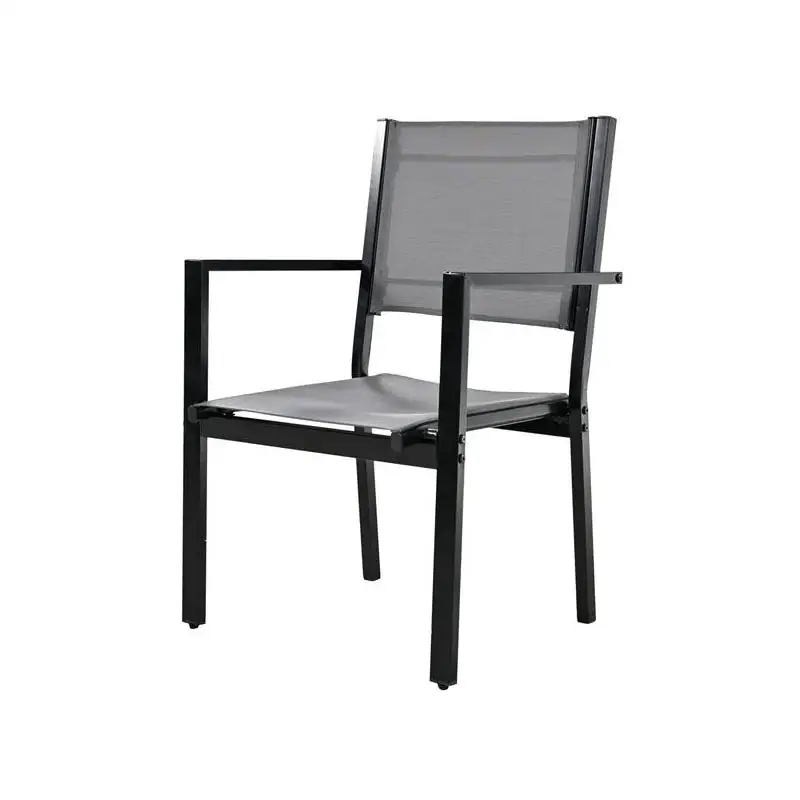 Durable Steel Outdoor Table and Chair Set for Patio, Balcony, and Backyard Use