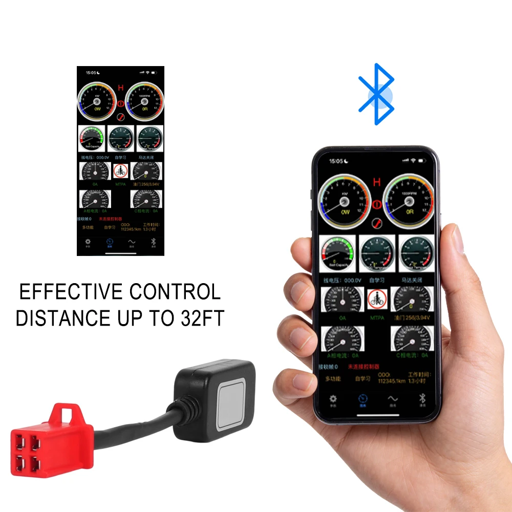 Bluetooth Programmable Adapter for Nanjing FarDriver ND72240 ND72260 ND72360 ND72680 Mobile Control BT Module Replacement